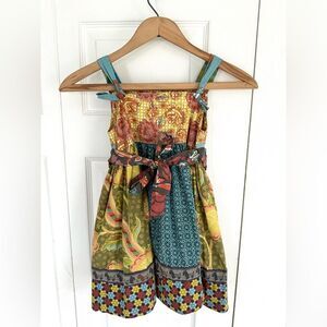 Matilda Jane Leona Dress You and Me Scottie Dog Apron Dress Size 4